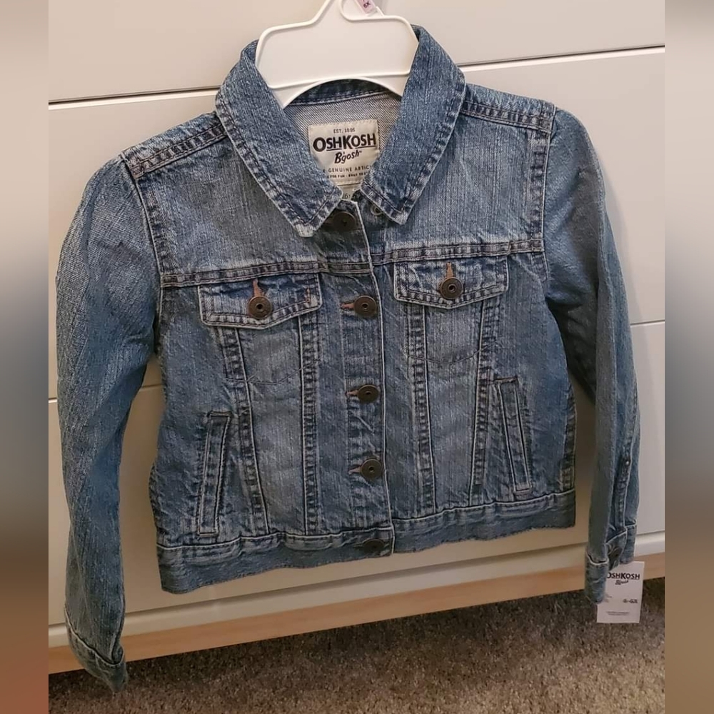 OshKosh Girl's Jean Jacket 6/6x NEW WITH TAGS